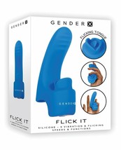 Flick It Silicone Finger Vibe Submersible Rechargeable Vibrator - £43.01 GBP