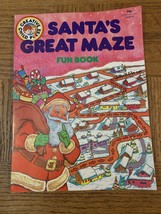 Santas Great Maze Fun Book - $8.79