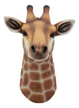 Kenya The Safari Giraffe Head Wall Decor Wildlife Animal Taxidermy 3D Sc... - €31,08 EUR