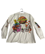 Space Jam Shirt Mens XL White Long Sleeve PacSun Basketball Looney Tunes - $607.75 MXN