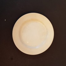 Carr China Co. 1929 Bread Plate 6.25&quot; Restaurant Banquet White Ware Graf... - £7.67 GBP