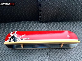 RARE Skateboard Wooden Wall Shelf Deck Red Black White Board SKATELAB Shelving - £70.45 GBP