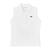 Lacoste Basic Sleeveless Top Women&#39;s Tennis T-Shirts Sports NWT PF741E54... - $99.81