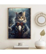 Steampunk Interesting Animal Cat Canvas Printing Poster Wall Art Decor - $3.95+