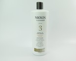 Nioxin System 3 Color Safe Cleanser Shampoo 33.8 fl oz / 1 L - $19.99