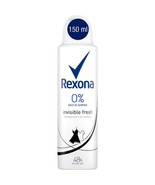 Rexona INVISIBLE Fresh 0% Aluminum deodorant spray 150ml-FREE US SHIPPING - £7.31 GBP