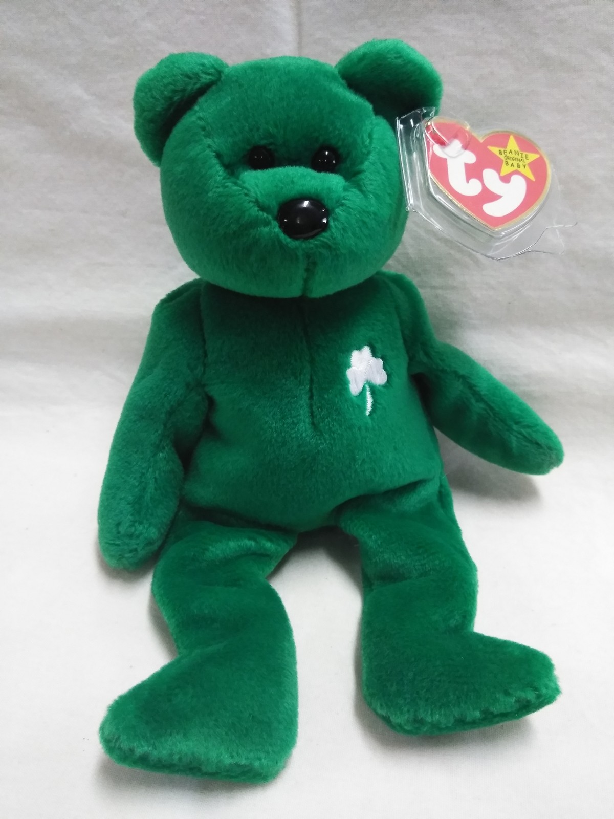 Primary image for Ty Beanie Baby "ERIN" the Irish Bear - NEW w/tag - Retired