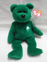 Ty Beanie Baby &quot;ERIN&quot; the Irish Bear - NEW w/tag - Retired - £4.74 GBP