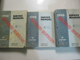 1998 Buick Siècle Regal 2ND Édition Service Réparation Manuel Set W Unité Livres - £56.07 GBP