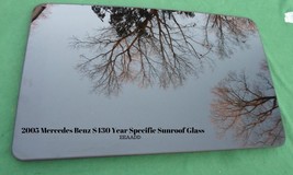 2005 Mercedes Benz S430 Year Specific Sunroof Glass Panel Oem Free Shipping! - £110.08 GBP