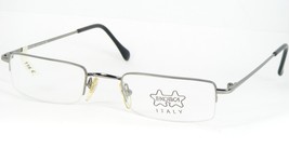 Luxottica Lu 1333 F203 Silber Brille Metall Rahmen 48-20-135mm Italien - £55.91 GBP