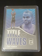 2021-22 Donruss Elite Spurs HOF Tony Parker #14 - SP Acetate Title Waves - £2.34 GBP