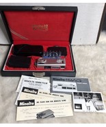 Vintage 1960s Minolta 16 MG Spy Camera Set In Case/ Flash/Owners Manual ... - €38,38 EUR