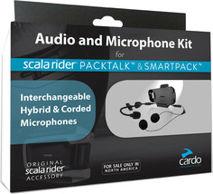 Cardo Systems Packtalk Audio and Microphone Kit for the Scala Rider - £63.90 GBP
