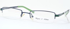 Wagner &amp; Kühner Kuhner Wk 60179 450 Blue /GREEN Eyeglasses Frame 50-18-135mm - $47.67