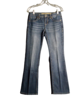 Nine West Vintage America Boot Cut Thick Stitch Medium Wash MidRise Jeans Size 2 - £13.23 GBP