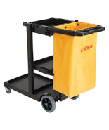 Heavy-Duty Janitor Cleaning Cart - $395.96