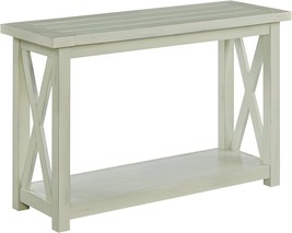 Seaside Lodge White Console Table By Home Styles - £159.86 GBP