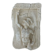 Flying Hermes Mercury Greek Roman God Small Wall Plaque Home Décor Bas Relief - £36.87 GBP