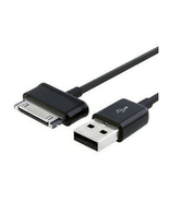 30 Pin USB Sync Data Charging Cable For Samsung Tab 2 BLACK - £5.31 GBP