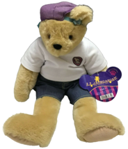 Vermont Teddy Bear Limit Ed ZZ Jamboarder 1999 Plush Bear Outfit Keychain Tags - £18.36 GBP