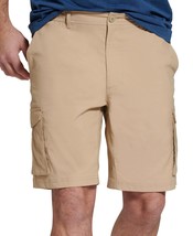 Bass Outdoor Men&#39;s Cargo Shorts in Cornstalk Khaki-Medium - $22.94