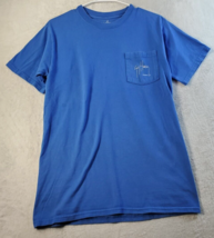 Guy Harvey T Shirt Men Size Small Blue 100% Cotton Short Casual Sleeve Crew Neck - £10.26 GBP