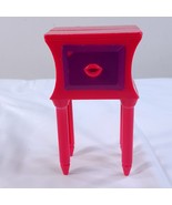 Barbie Loves Paul Frank Julius Bedroom Play Set Nightstand pink table Vi... - $283.92 MXN