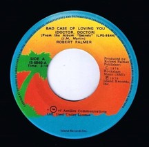 Robert Palmer Love Can Run Faster 45 rpm Bad Case Of Loving You Doctor Doctor - £4.14 GBP