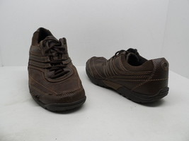 Rockport Men&#39;s City Trails Mudguard K62863 Brown Leather Size 8M Used w/ Defect! - £5.69 GBP
