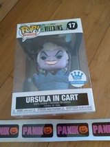 Funko Pop Trains Disney Villains Ursula in Cart #17 Funko Shop Exclusive - £31.37 GBP