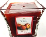 Colonial Candle Retired 12.5 oz Apple Orchard Red Scented Jar 1 Wick - $15.84