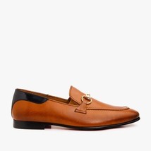 The Maratea Brown Leather shoe Bit Loafer Men Shoe image 11