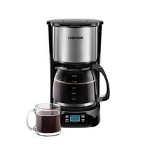 Chefman - Programmable Coffee Maker with 12 Cup Capacity, Stainless Steel - £48.23 GBP