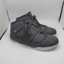 Nike Lebron Zoom Soldier IV Cool Gray/Dark Gray-Plum Size 13  407707-001 - £58.07 GBP