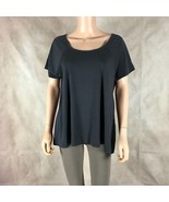 DKNY Scoop Neck Extra Soft Cotton T-shirt NWOT LARGE - £7.49 GBP