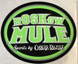 OSKAR BLUES BREWERY Colorado Moskow Mule~ LOGO ~ 3” X 4” Spirits  Sticker - £2.97 GBP