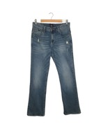 Rock Republic Jeans Mens 33x32 Henlee Straight Leg Distressed Flap Pocke... - $33.83 CAD