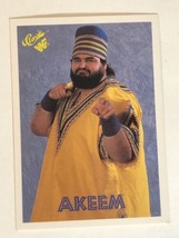 Akeem WWF WWE Classic Trading Card 1990 #25 - $1.97