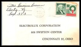 1963 US Cover - Liberty, Kentucky to Cincinnati, Ohio H14 - £1.57 GBP