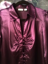 Gorgeous Purple Gothic Victorian Top By Cato Size S Exc PO - £11.72 GBP