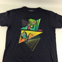 Invader Zim T-Shirt Size Large LG Official Nickelodeon Retro Print Shirt 2018 - £34.99 GBP