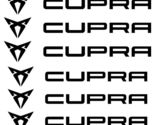 Brake Caliper Decals 6 pcs logo compatible with Cupra - $17.99