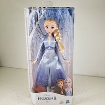 Disney Frozen 2 Elsa Fashion Doll With Long Blonde Hair and Blue Outfit NIB - £19.84 GBP