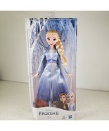 Disney Frozen 2 Elsa Fashion Doll With Long Blonde Hair and Blue Outfit NIB - $464.16 MXN