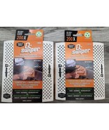 Q-Swiper Reusable Grill Cleaning Cloth 2 Pack - Eco-Friendly | Durable |... - £10.49 GBP