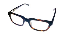 John Varvatos Mens Ophthalmic Eyeglass Plastic Rectangle Frame V357 Black - £71.67 GBP