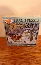 Bits and pieces studio puzzle NEW sealed Winter Scene SEALED - $14.25