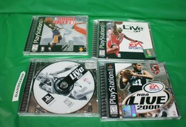 4 Sony Playstation Video Games NBA Live And EA Sports Basketball 97,98,99,2000  - £19.45 GBP