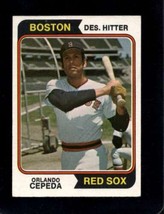 1974 Topps #83 Orlando Cepeda Ex Red Sox Hof *X113936 - £2.46 GBP